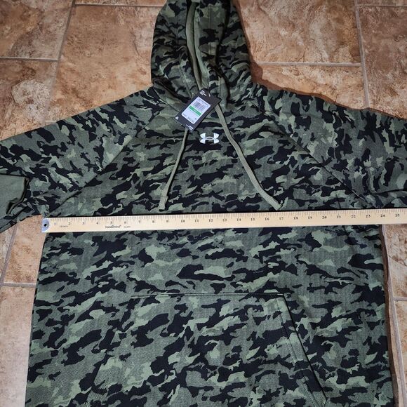 Under Armour Men’s Hoodie – Size Large Green Pullover | NWT - Picture 7 of 8